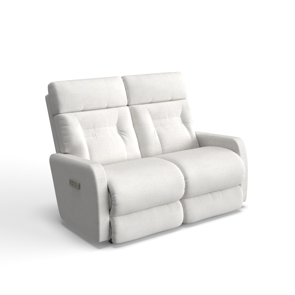 Lennon Power Wall Reclining Loveseat w/ Headrest & Lumbar